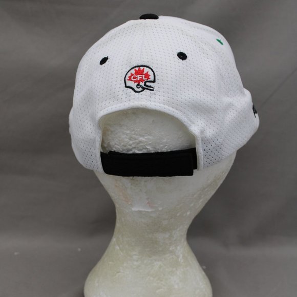 Saskatchewan Roughriders Hat (VTG) - Arch Script by Puma - Adult Gripback - Picture 6 of 10